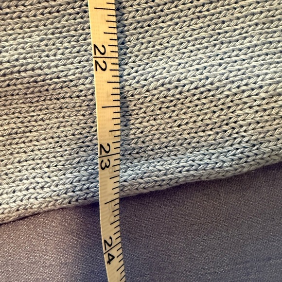 Bianco & Blu Blue Relaxed Short Sleeve Blouse - Picture 5 of 5